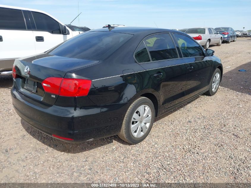 2014 VOLKSWAGEN JETTA SEDAN SE - 3VWD17AJ3EM417340