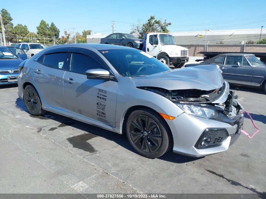 SHHFK7H53JU420687 HONDA CIVIC HATCHBACK EX 2018