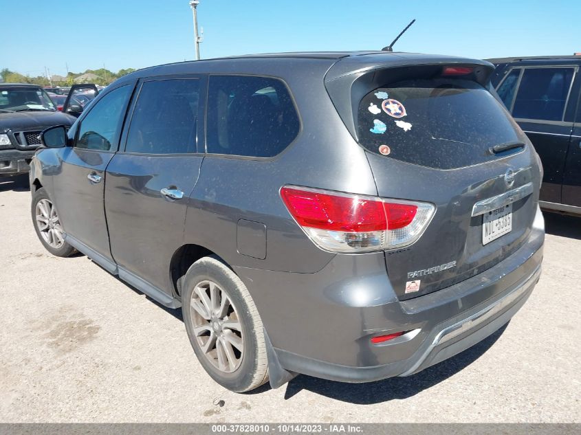 2015 NISSAN PATHFINDER S - 5N1AR2MN0FC601391