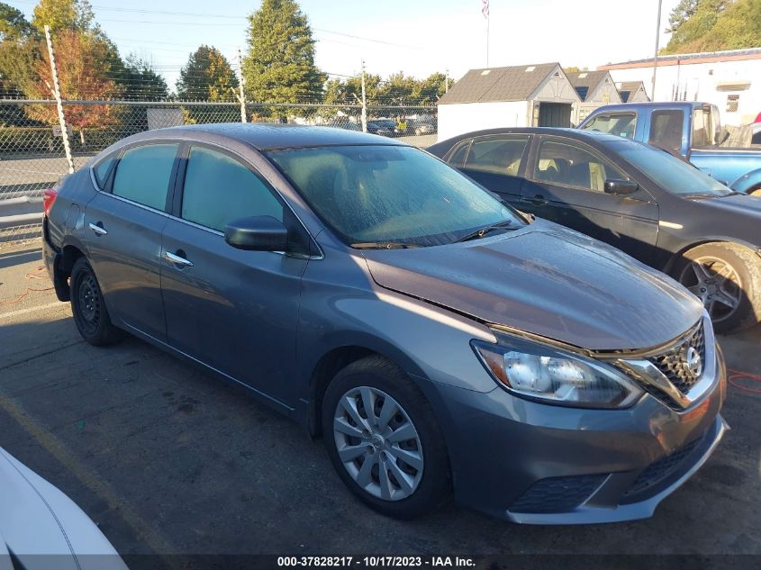 2019 NISSAN SENTRA S - 3N1AB7APXKY457820