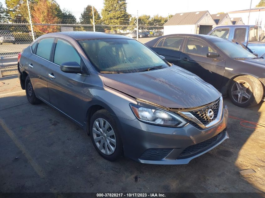 2019 NISSAN SENTRA S - 3N1AB7APXKY457820