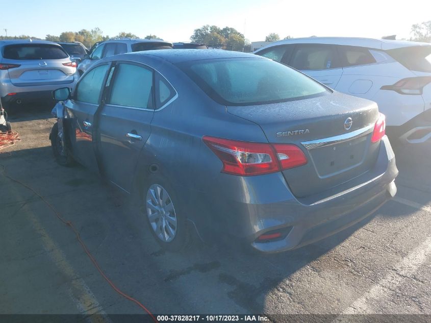 2019 NISSAN SENTRA S - 3N1AB7APXKY457820