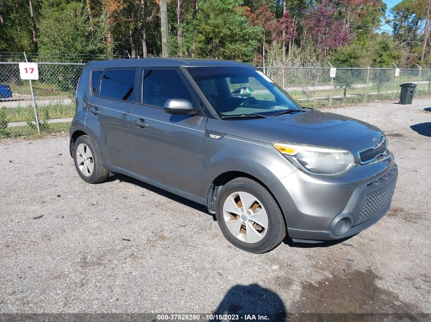2014 KIA SOUL BASE - KNDJN2A28E7074587