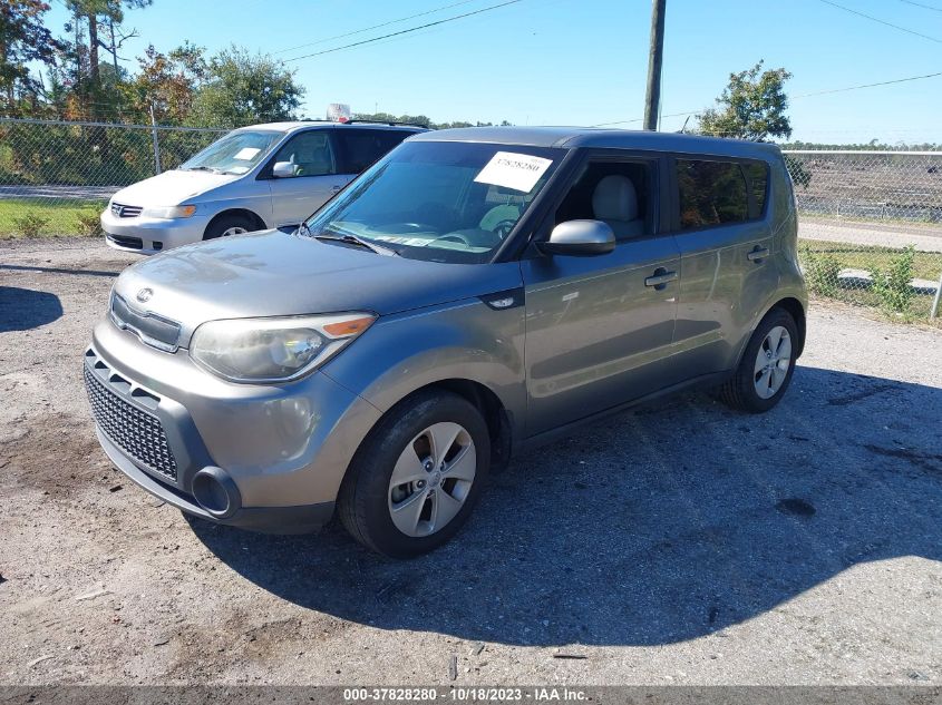 2014 KIA SOUL BASE - KNDJN2A28E7074587