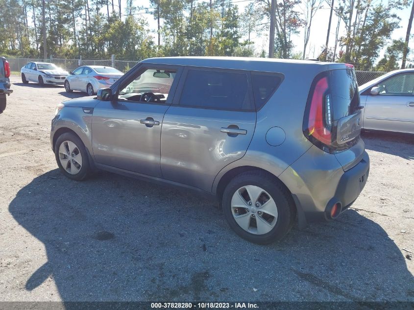 2014 KIA SOUL BASE - KNDJN2A28E7074587