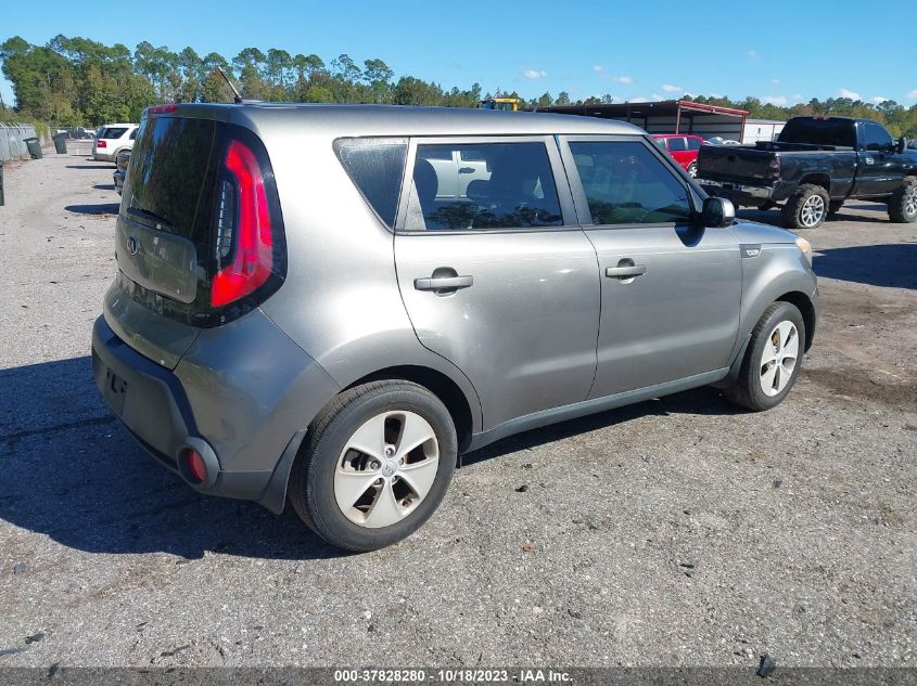2014 KIA SOUL BASE - KNDJN2A28E7074587