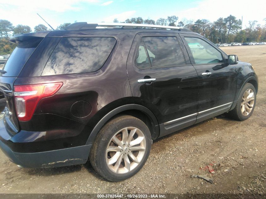 2013 FORD EXPLORER LIMITED - 1FM5K8F88DGC89116