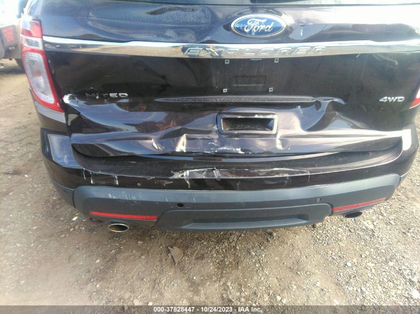 2013 FORD EXPLORER LIMITED - 1FM5K8F88DGC89116