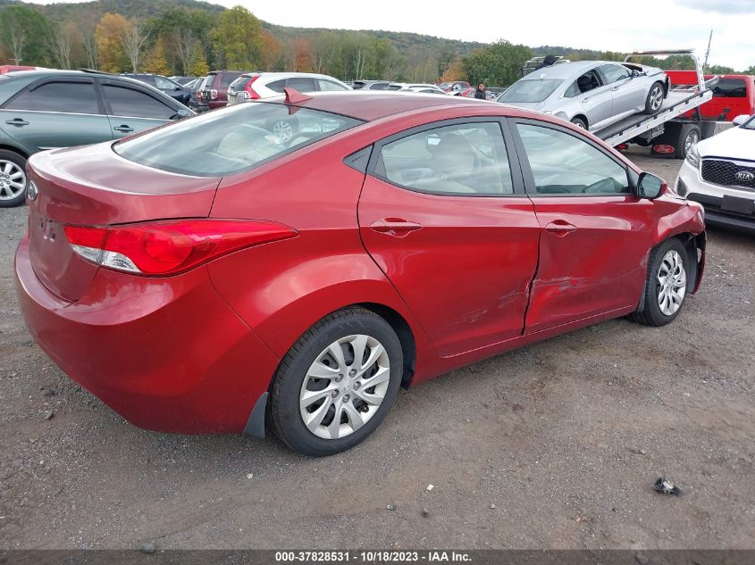 2013 HYUNDAI ELANTRA GLS PZEV - 5NPDH4AEXDH227927