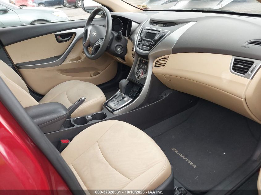 2013 HYUNDAI ELANTRA GLS PZEV - 5NPDH4AEXDH227927