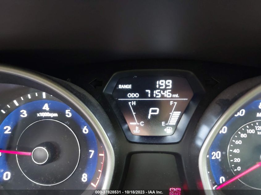 2013 HYUNDAI ELANTRA GLS PZEV - 5NPDH4AEXDH227927