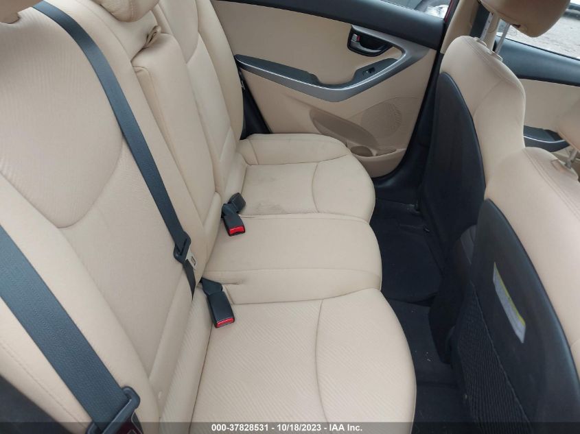 2013 HYUNDAI ELANTRA GLS PZEV - 5NPDH4AEXDH227927