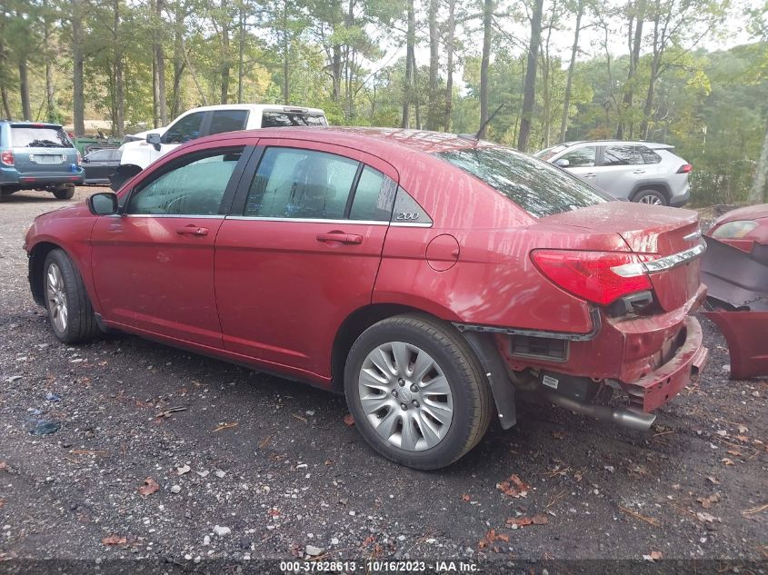 2014 CHRYSLER 200 LX - 1C3CCBAG0EN164147