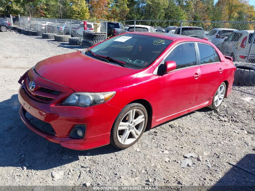 2013 TOYOTA COROLLA L/LE/S - 2T1BU4EE0DC017014