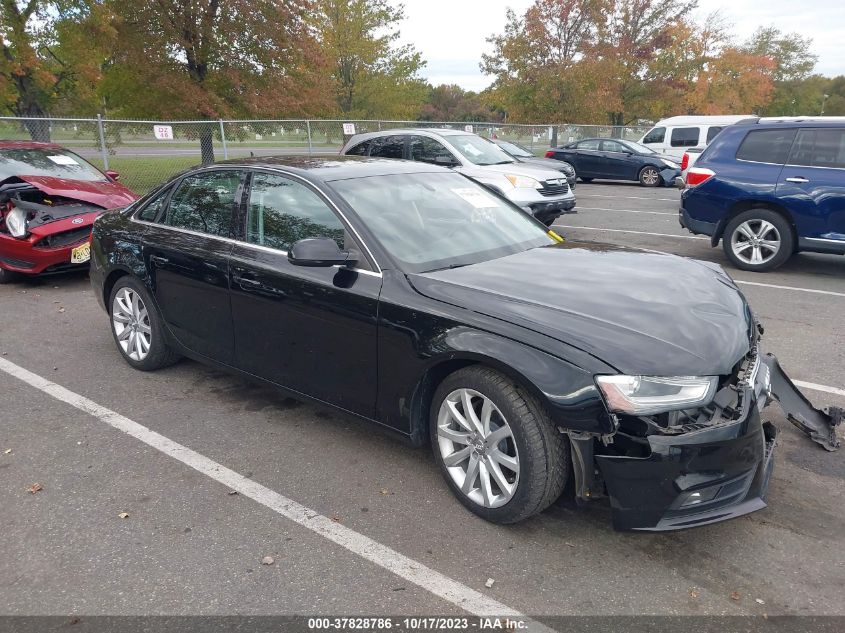 2013 AUDI A4 PREMIUM PLUS - WAUFFAFL0DN050208