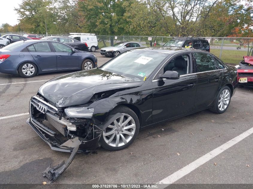 2013 AUDI A4 PREMIUM PLUS - WAUFFAFL0DN050208