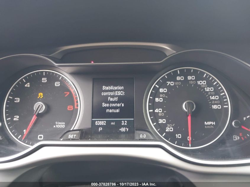 2013 AUDI A4 PREMIUM PLUS - WAUFFAFL0DN050208