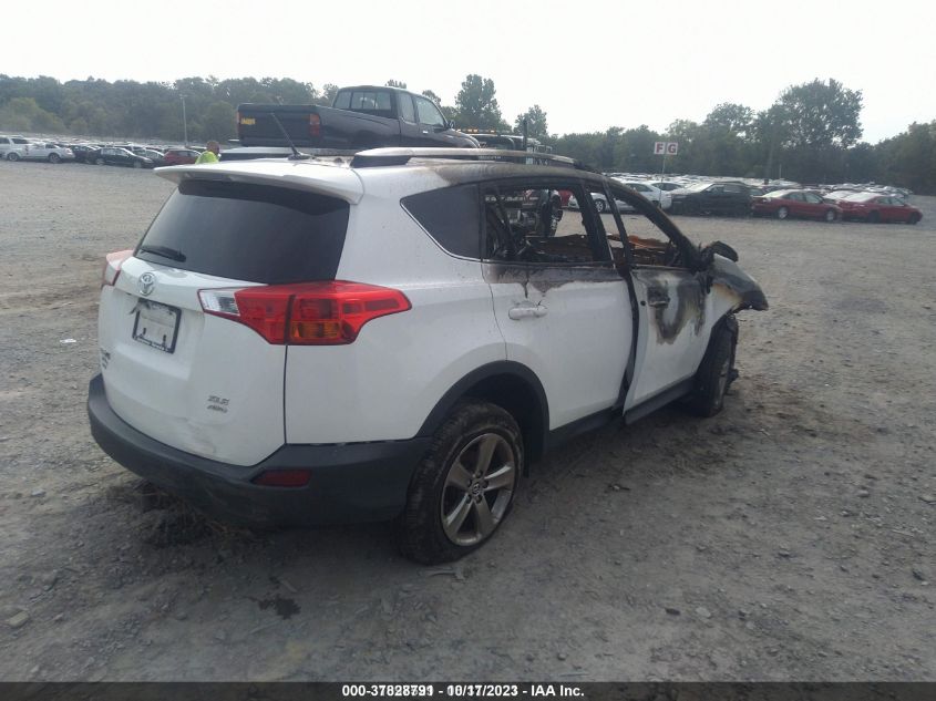 2015 TOYOTA RAV4 XLE - JTMRFREV0FD136581