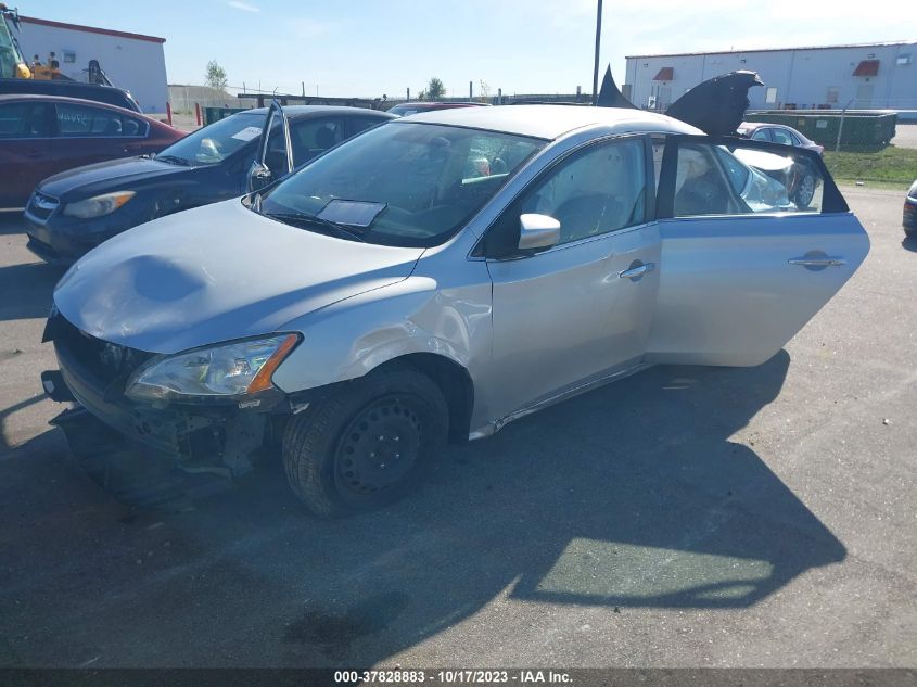 2014 NISSAN SENTRA S/SV/SR/SL - 3N1AB7AP5EY225405