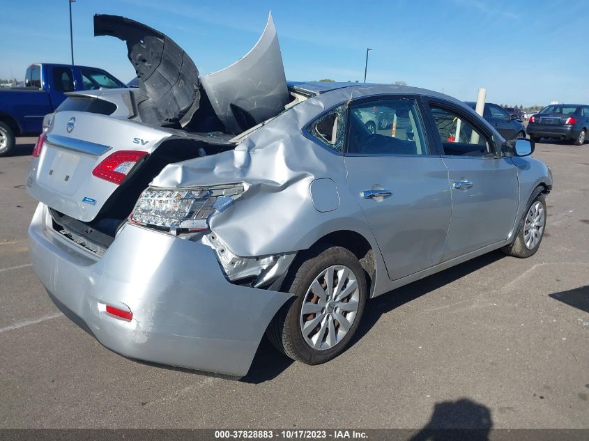 2014 NISSAN SENTRA S/SV/SR/SL - 3N1AB7AP5EY225405