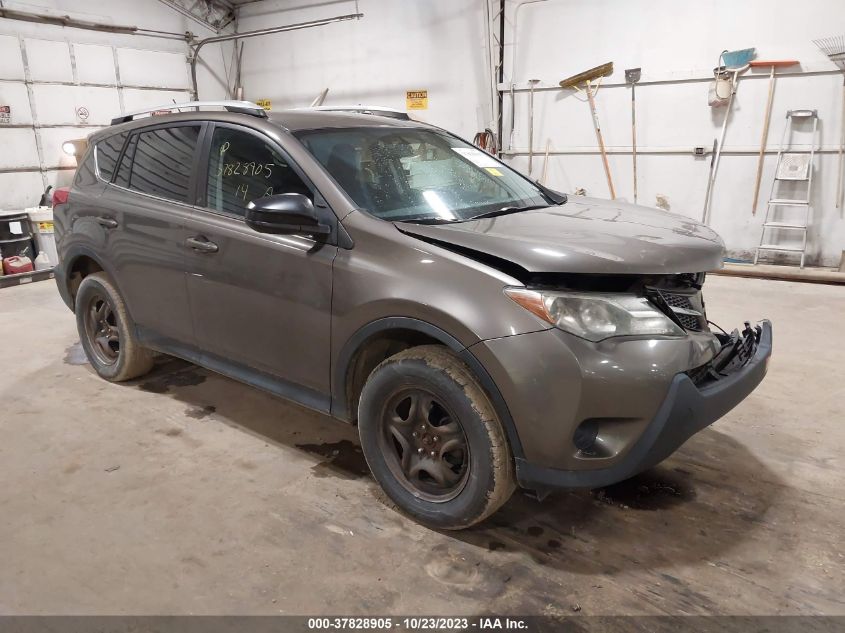2014 TOYOTA RAV4 LE - 2T3BFREV5EW203159