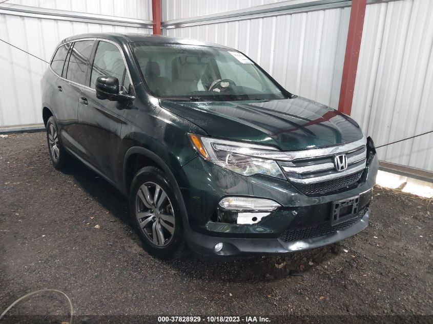 2016 HONDA PILOT EX-L - 5FNYF5H53GB057786