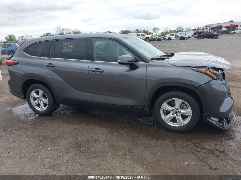 2021 TOYOTA HIGHLANDER L/LE - 5TDZZRAH5MS530344