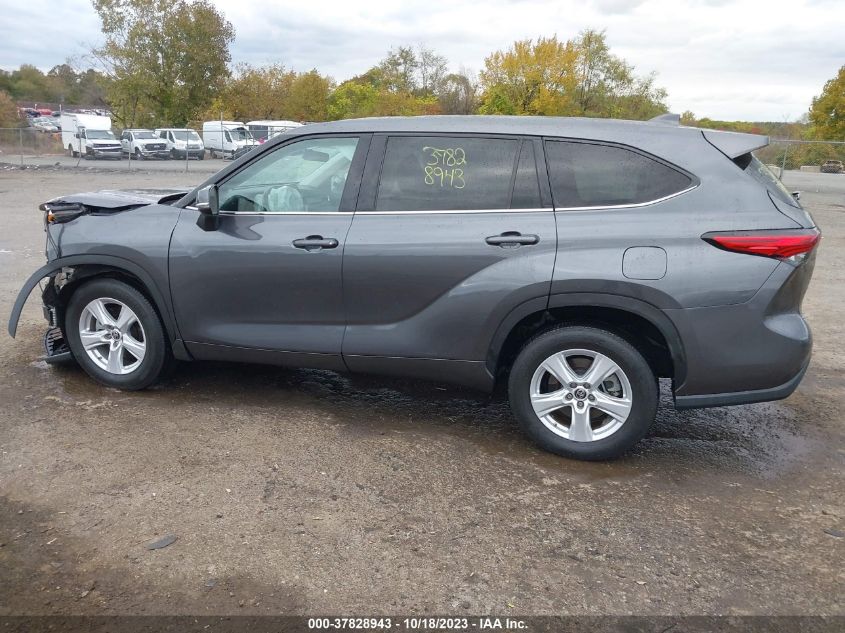 2021 TOYOTA HIGHLANDER L/LE - 5TDZZRAH5MS530344