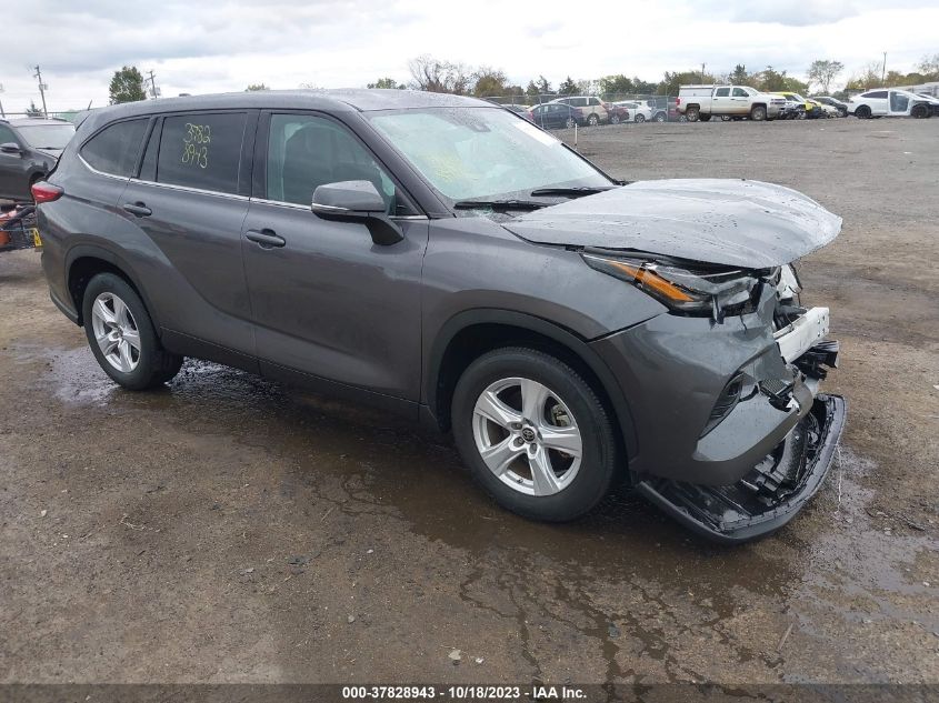 2021 TOYOTA HIGHLANDER L/LE - 5TDZZRAH5MS530344