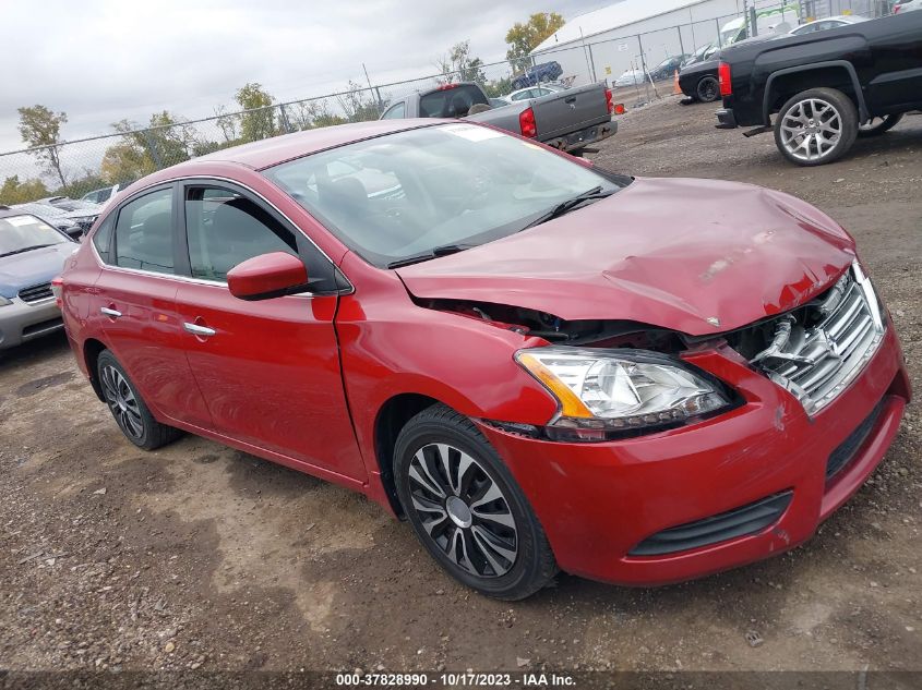 2013 NISSAN SENTRA S/SV/SR/SL - 3N1AB7APXDL682481