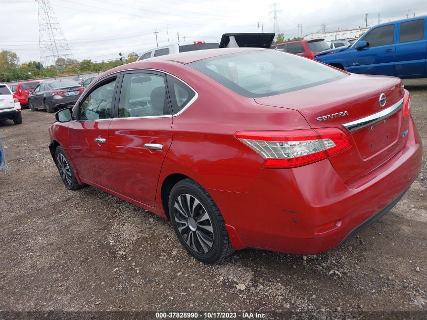 2013 NISSAN SENTRA S/SV/SR/SL - 3N1AB7APXDL682481