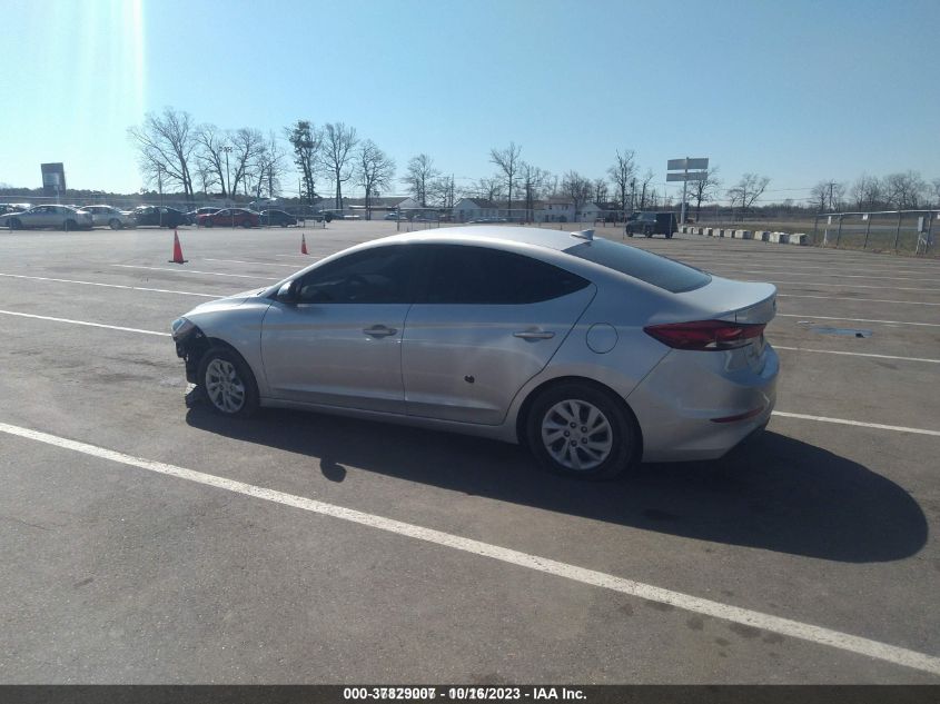 2017 HYUNDAI ELANTRA SE - 5NPD74LF6HH136782