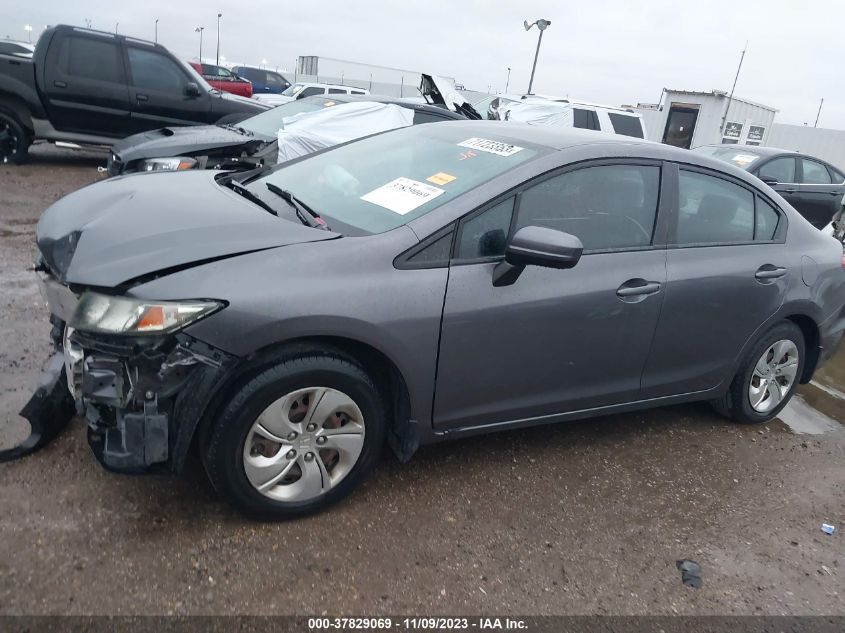 2014 HONDA CIVIC 4D DX - 019XFB2F57EE06786