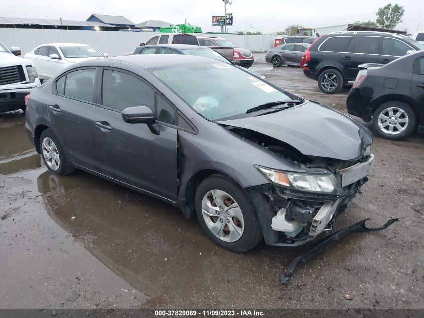 2014 HONDA CIVIC 4D DX - 019XFB2F57EE06786
