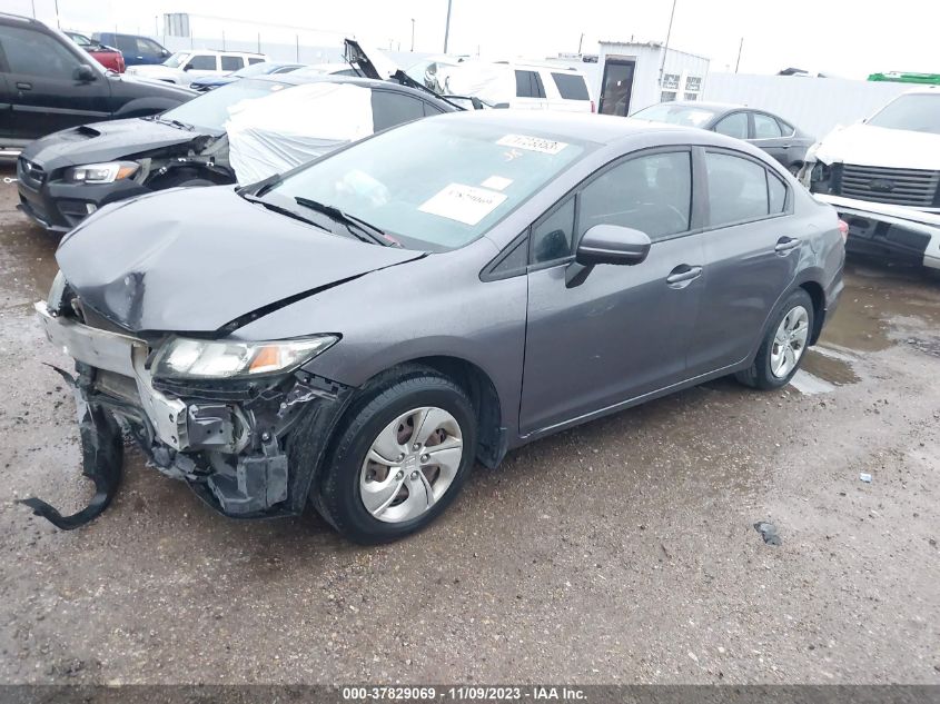 2014 HONDA CIVIC 4D DX - 019XFB2F57EE06786
