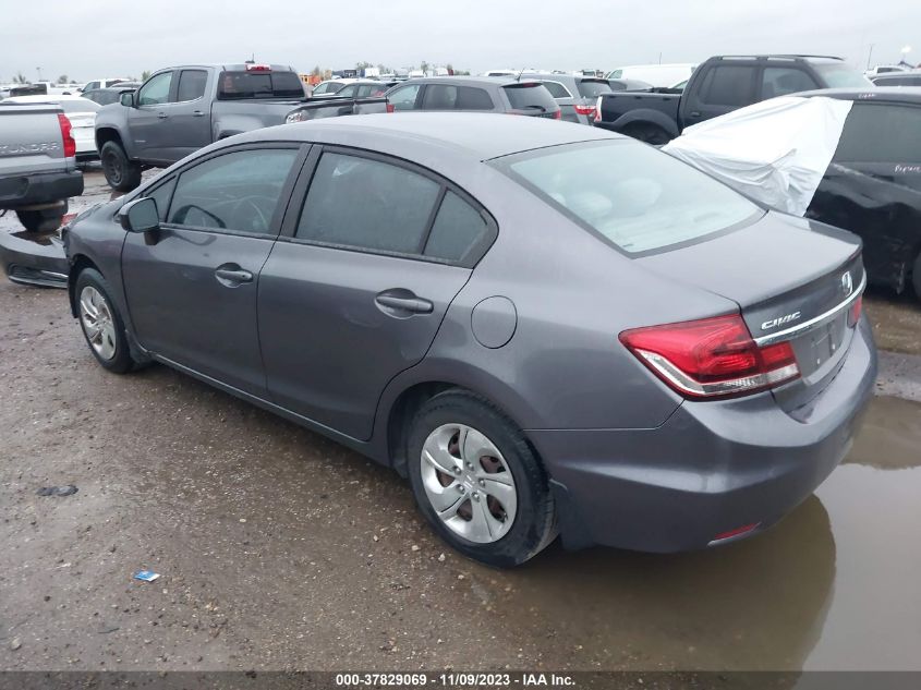 2014 HONDA CIVIC 4D DX - 019XFB2F57EE06786
