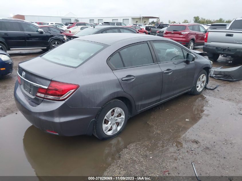 2014 HONDA CIVIC 4D DX - 019XFB2F57EE06786