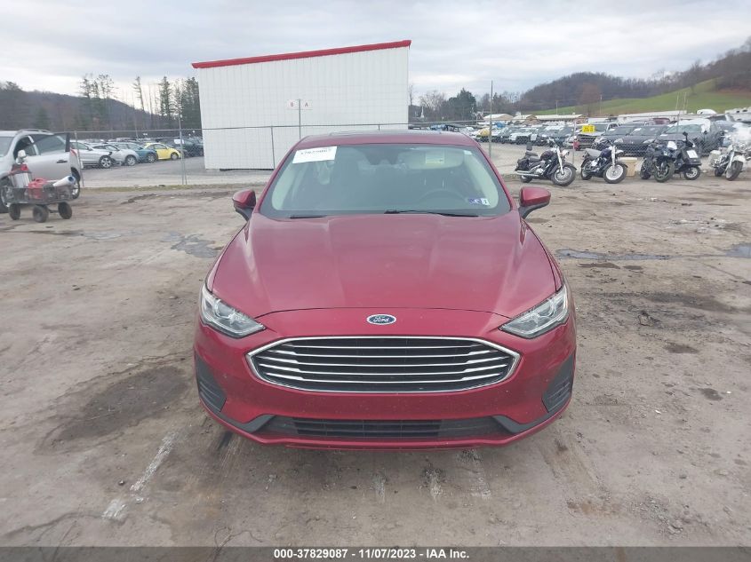 2019 FORD FUSION SE - 3FA6P0HD9KR153529