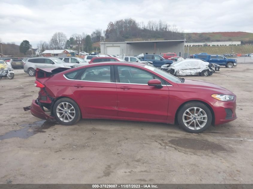 2019 FORD FUSION SE - 3FA6P0HD9KR153529