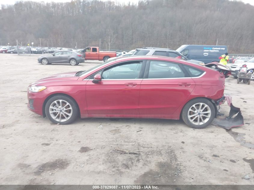 2019 FORD FUSION SE - 3FA6P0HD9KR153529