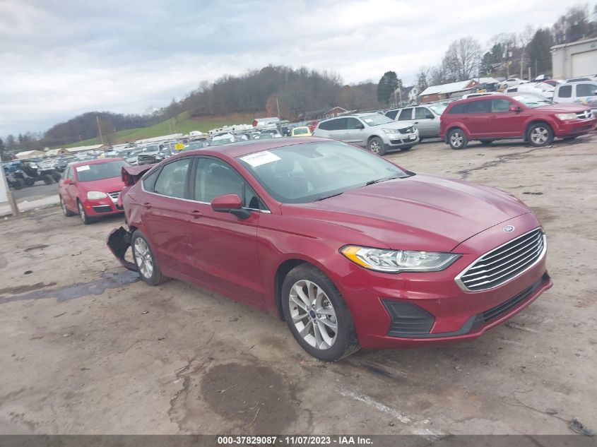 2019 FORD FUSION SE - 3FA6P0HD9KR153529