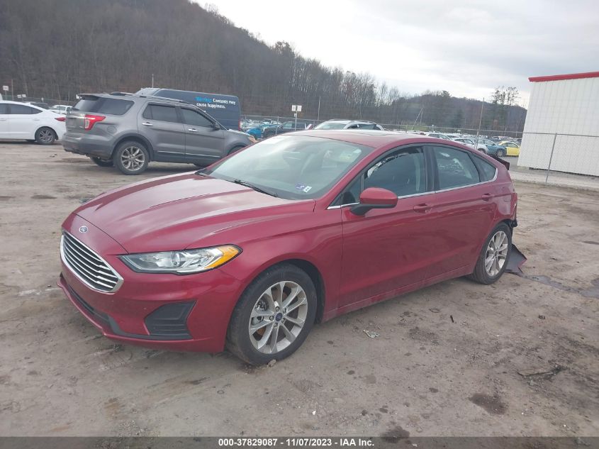 2019 FORD FUSION SE - 3FA6P0HD9KR153529