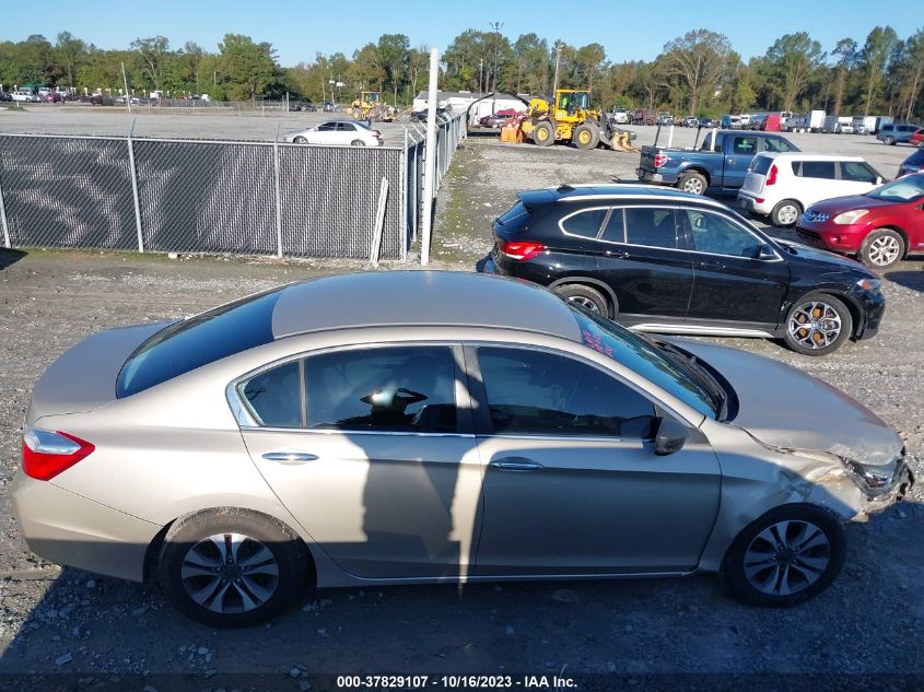 2013 HONDA ACCORD LX - 1HGCR2F37DA172852