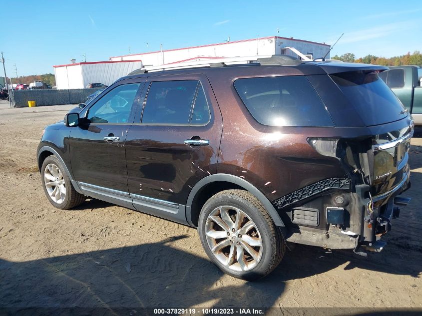 2013 FORD EXPLORER LIMITED - 1FM5K8F85DGA53538
