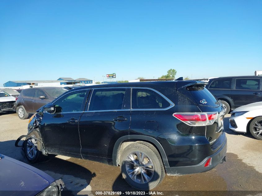 2015 TOYOTA HIGHLANDER LE - 5TDZKRFH7FS067395
