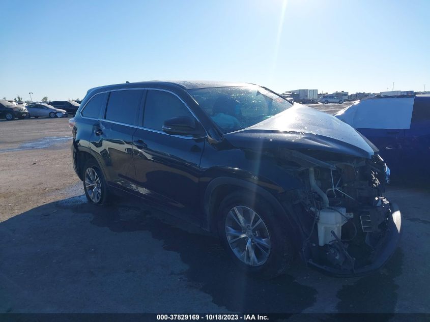 2015 TOYOTA HIGHLANDER LE - 5TDZKRFH7FS067395