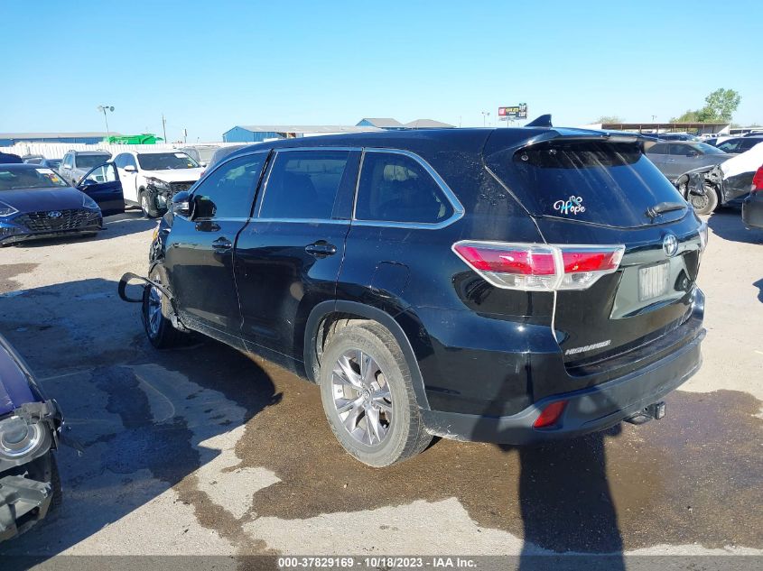 2015 TOYOTA HIGHLANDER LE - 5TDZKRFH7FS067395