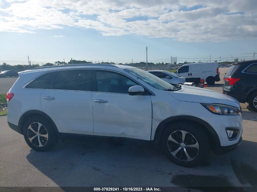 2016 KIA SORENTO EX - 5XYPH4A58GG039058