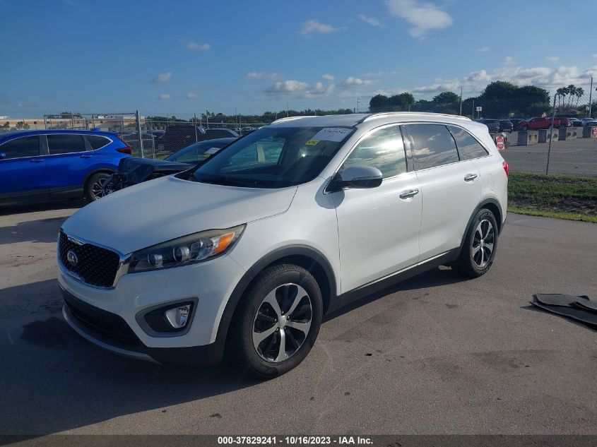 2016 KIA SORENTO EX - 5XYPH4A58GG039058