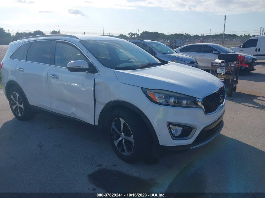 2016 KIA SORENTO EX - 5XYPH4A58GG039058